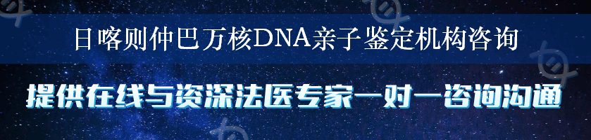 日喀则仲巴万核DNA亲子鉴定机构咨询